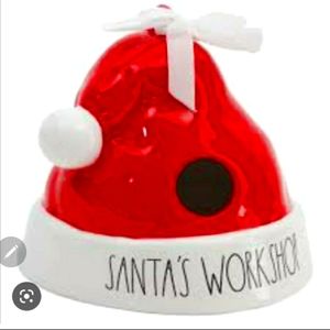 Rae Dunn Christmas Hat Birdhouse